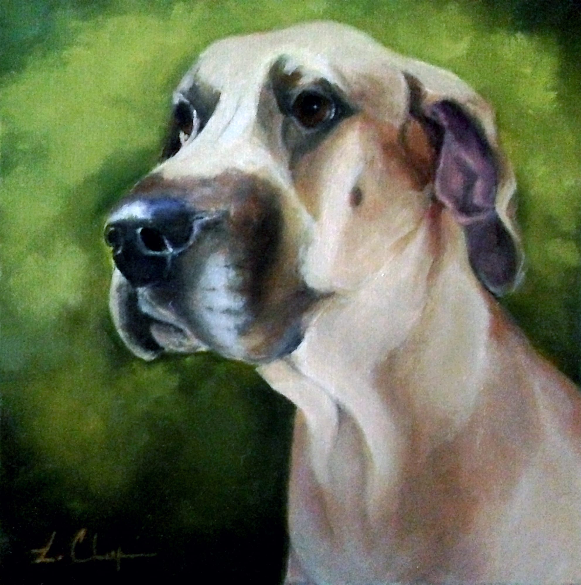 Ivy Sue. Painting by Lorraine Skelskey-Chapin.