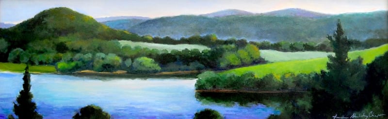 Wonderland. Painting by Lorraine Skelskey-Chapin.